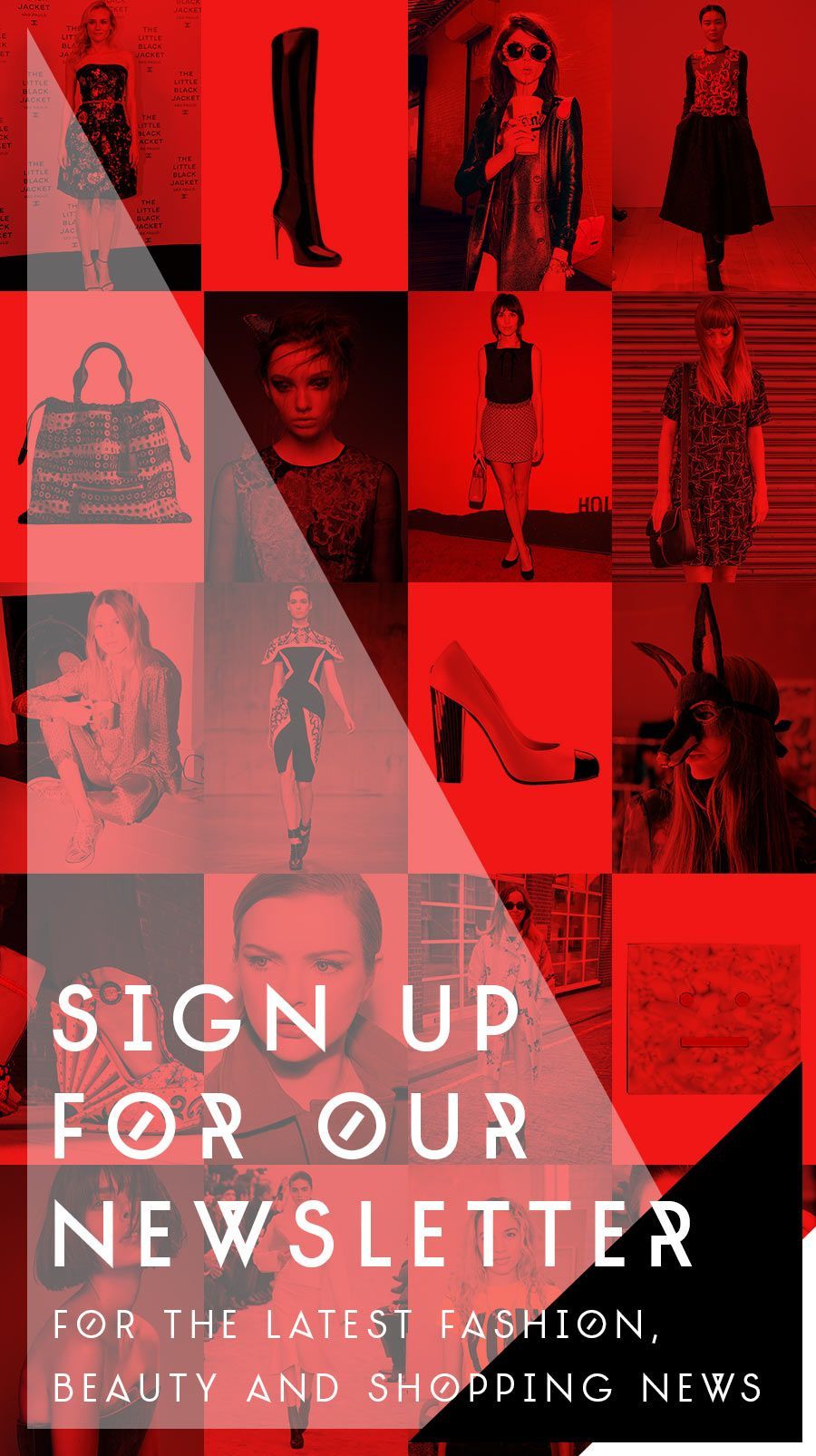 Sign up for our newsletter Sign up for our newsletter