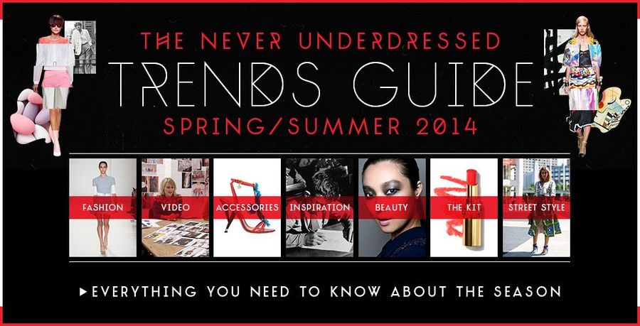 The spring summer 2014 trends guide The spring summer 2014 trends guide