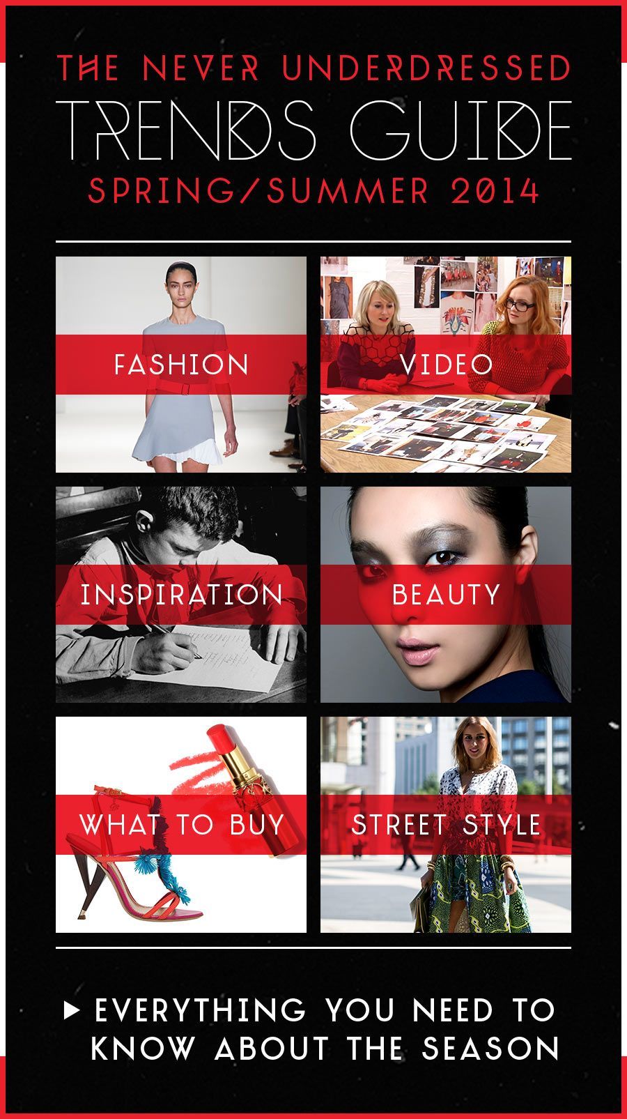 The spring summer 2014 trends guide The spring summer 2014 trends guide